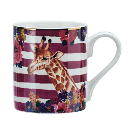 Mikasa MKWILDMUGGIR Wild At Heart Fine China 280ml Kupa Zürafa