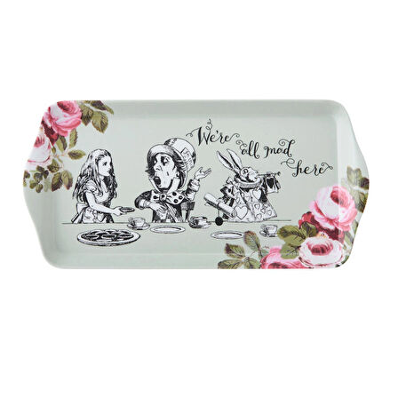 Mikasa x V&A Alice in Wonderland Melamin Servis Tepsisi  31x15cm