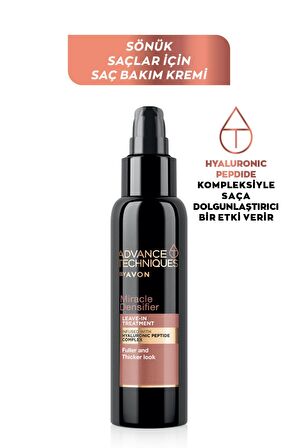 Avon Advance Techniques Dolgunlaştırıcı Durulanmayan Bakım Saç Kremi 100 Ml.