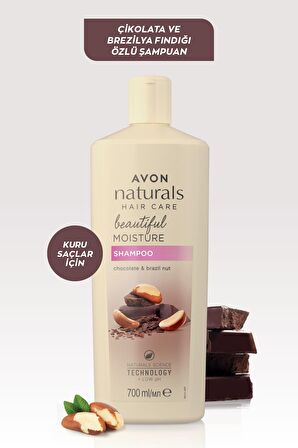 Avon Naturals Tüm Saçlar İçin Arındırıcı Çikolatalı Şampuan 700 ml