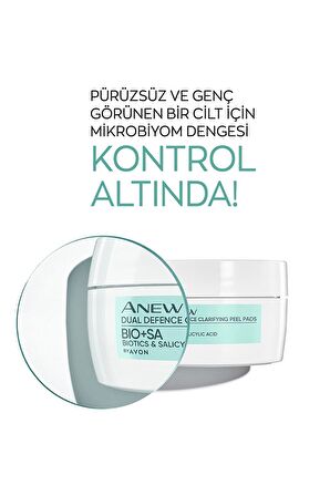 Avon Anew Dual Defence Peeling Etkili Pedler 30 Adet