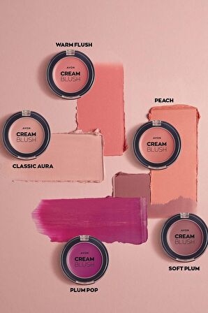 Avon Cream Blush Krem Allık 2.4 gr. Classic Aura