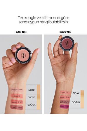 Avon Cream Blush Krem Allık Plum Pop