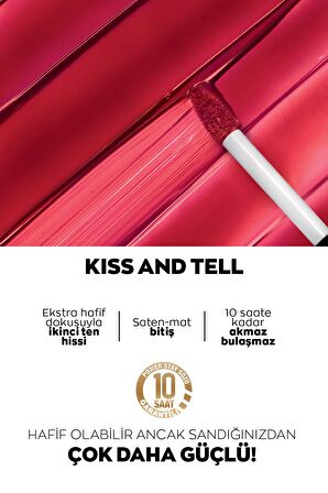 Avon Power Stay Liquid Stain Ruj Kiss And Tell