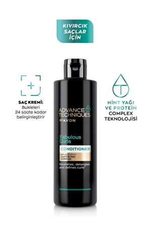 Avon Advance Techniques Bukle Belirginleştirici Saç Kremi 250 Ml.