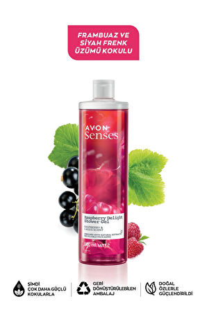 Avon Senses Rapsberry Delight Duş Jeli 500 Ml.