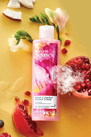 Avon Senses Sweat & Joyful Duş Jeli 250 Ml.