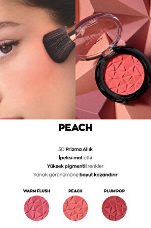 Avon 3D Matte Blush Mat Allık Peach