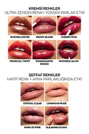 Avon Ultra Color Lip Gloss Besleyici Dudak Parlatıcısı Crystal Clear