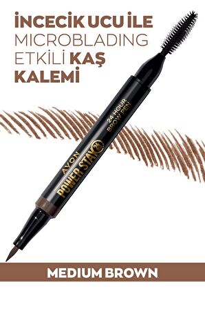 Avon Power Stay Kaş Kalemi Medium Brown