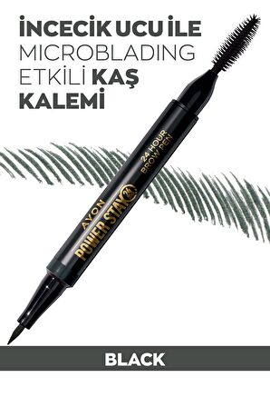 Avon Power Stay Kaş Kalemi Black 