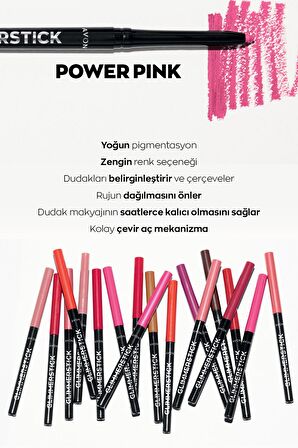 Avon Glimmerstick Dudak Kalemi Power Pink