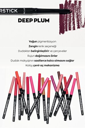 Avon Glimmerstick Dudak Kalemi Deep Plum