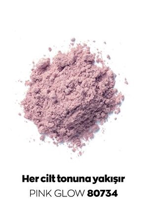 Avon Glow On Aydınlatıcı Sıkıştırılmış Pudra 12,5gr Pink Glow