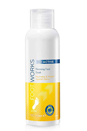 Avon Foot Works Active Canlandırıcı Ayak Banyosu 100 Ml.