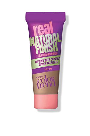 Avon Real Natural Finish Likit Fondöten Natural Beige