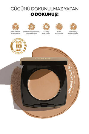 Avon Power Stay Kremsi Pudra Fondöten Sun Beige