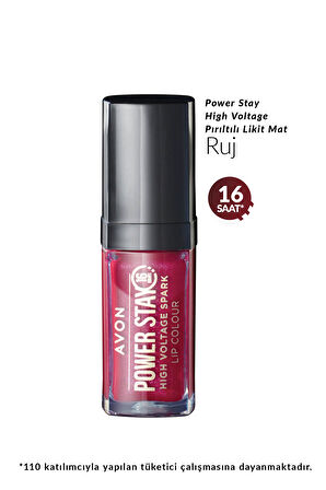 Powerstay High Voltage Spark Likit Ruj Cherry Charge