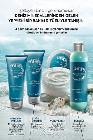 Avon Planet Spa The Tranquility Ritual Ölüdeniz Mineralli Yüz İçin Arındırıcı Pleeling 75 Ml.