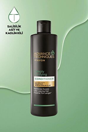 Avon Depply Purifying Yağlı Saçlar için Arındırıcı Saç Kremi 250 Ml.