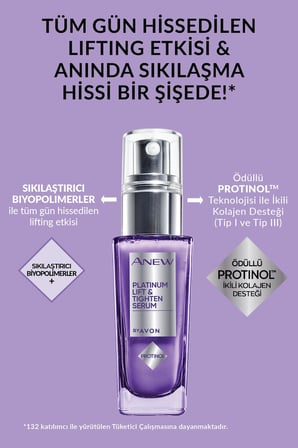 Anew Platinum Lifting ve Sıkılaştırma Etkili Serum 30 ML