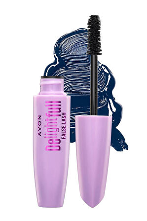 Avon Delightfull False Lash Maskara 10 Ml. Navy