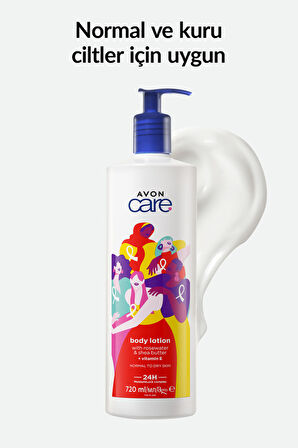 Avon Acon Care Gül Suyu ve Shea Yağı Özlü E Vitaminli Vücut Losyonu 720 Ml.