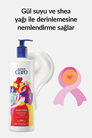 Avon Acon Care Gül Suyu ve Shea Yağı Özlü E Vitaminli Vücut Losyonu 720 Ml.