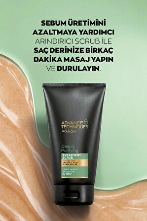 Avon Depply Purifying Yağlı Saçlar için Arındırıcı Scrub 150 Ml.