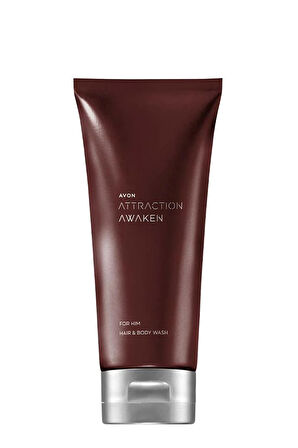 Avon Attraction Awaken Erkek Saç ve Vücut Şampuanı 200 Ml.