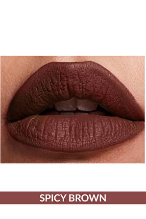 Avon Power Stay Kalıcı Likit Mat Ruj Spicy Brown