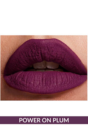 Avon Power Stay Kalıcı Likit Mat Ruj Power on Plum