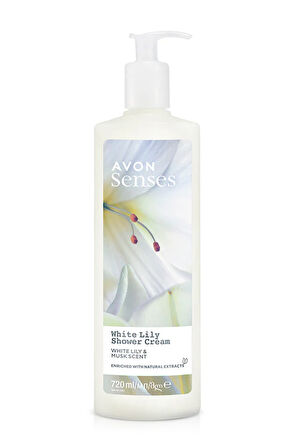 Senses White Lily Beyaz Zambak Kokulu Duş Jeli 720 Ml.