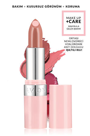 Avon Hydramatic Işıltılı Ruj Soft Nude