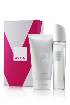 Avon Pur Blanca Parfüm ve Vücut Losyonu Hediye Seti