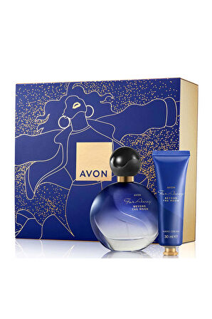 Avon Far Away Beyond The Moon Parfüm 50 Ml ve El Kremi 30 Ml. Hediye Paketi