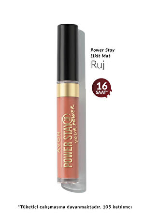 Power Stay Likit Ruj Peach Protector