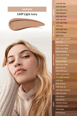 Power Stay Mat Fondöten 30 Ml. 140P Light Ivory