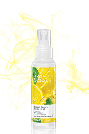 Avon Senses Lemon Burst Limon ve Reyhan Kokulu Vücut Spreyi 100 Ml.