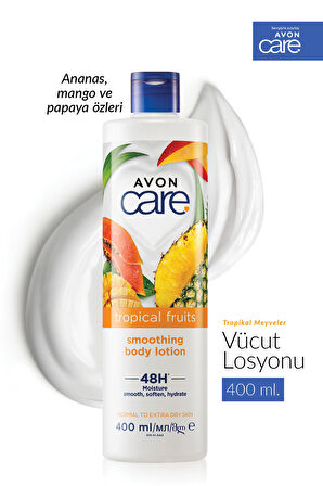 Avon Care Tropical Fruits Ananas, Mango ve Papaya Özlü Vücut Losyonu 400 Ml.