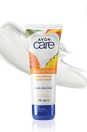 Avon Care Tropical Fruits Ananas, Mango ve Papaya Özlü El Kremi 75 Ml.