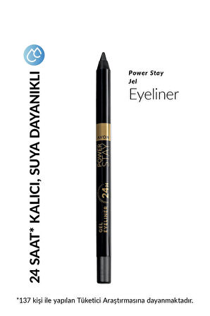 Power Stay Jel Eyeliner Black