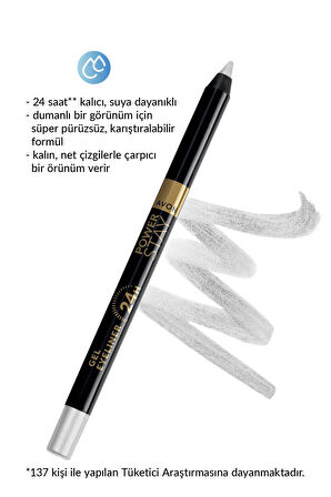 Power Stay Jel Eyeliner Silver Shimmer