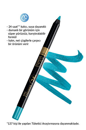 Power Stay Jel Eyeliner Tropical Teal