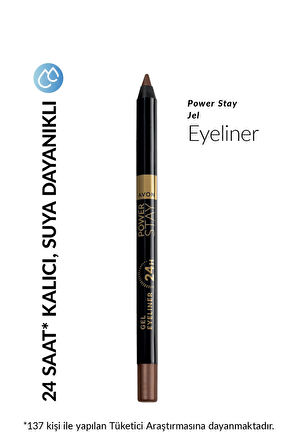 Power Stay Jel Eyeliner Chocolate Brown