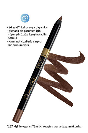 Power Stay Jel Eyeliner Chocolate Brown