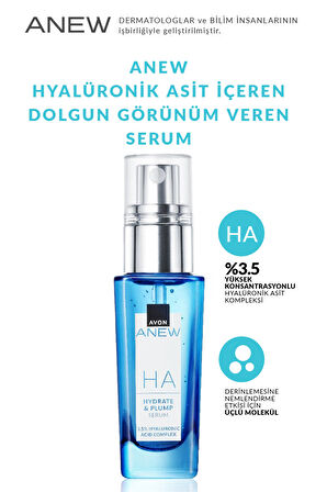 Anew Hyalüronik Asit İçeren Dolgun Görünüm Veren Serum 30 Ml.