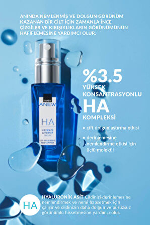 Anew Hyalüronik Asit İçeren Dolgun Görünüm Veren Serum 30 Ml.