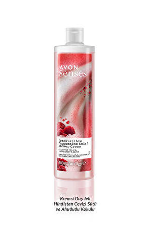 Senses Hindistan Cevisi Sütü ve Böğürtlen Kokulu Duş Kremi 500 Ml.