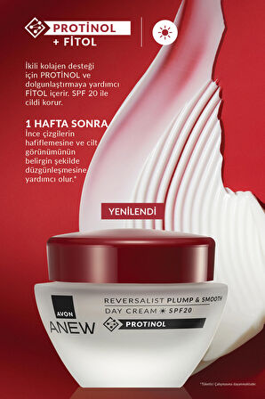 Anew Reversalist Plump & Smooth Gündüz Kremi SPF20 50 Ml.